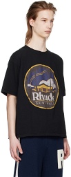 Rhude Black 'Saint Malo' T-Shirt