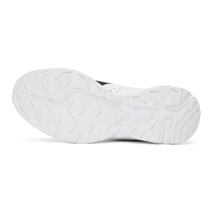 Boris Bidjan Saberi Black and White Salomon Edition Nordic Hybrid Sneakers