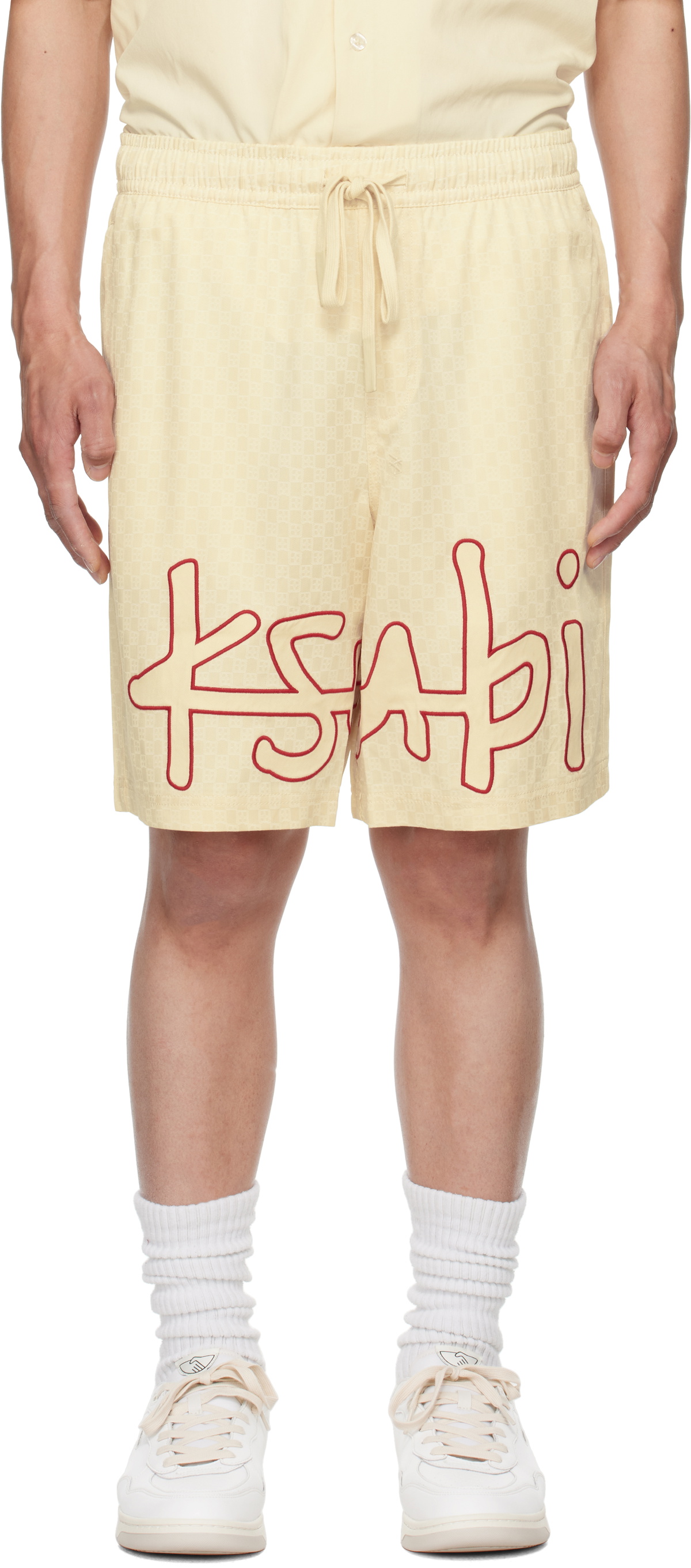Ksubi Beige 1999 Box Life Shorts