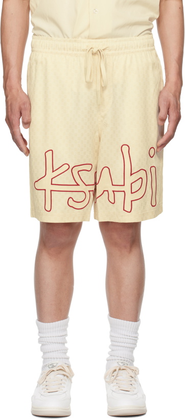 Photo: Ksubi Beige 1999 Box Life Shorts