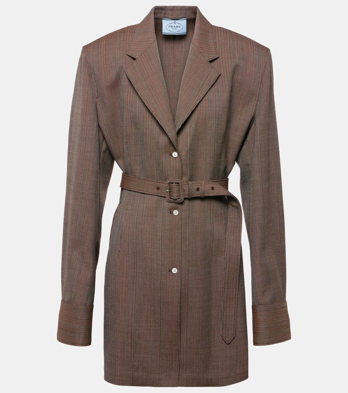 Pinstripe Wool Jacket