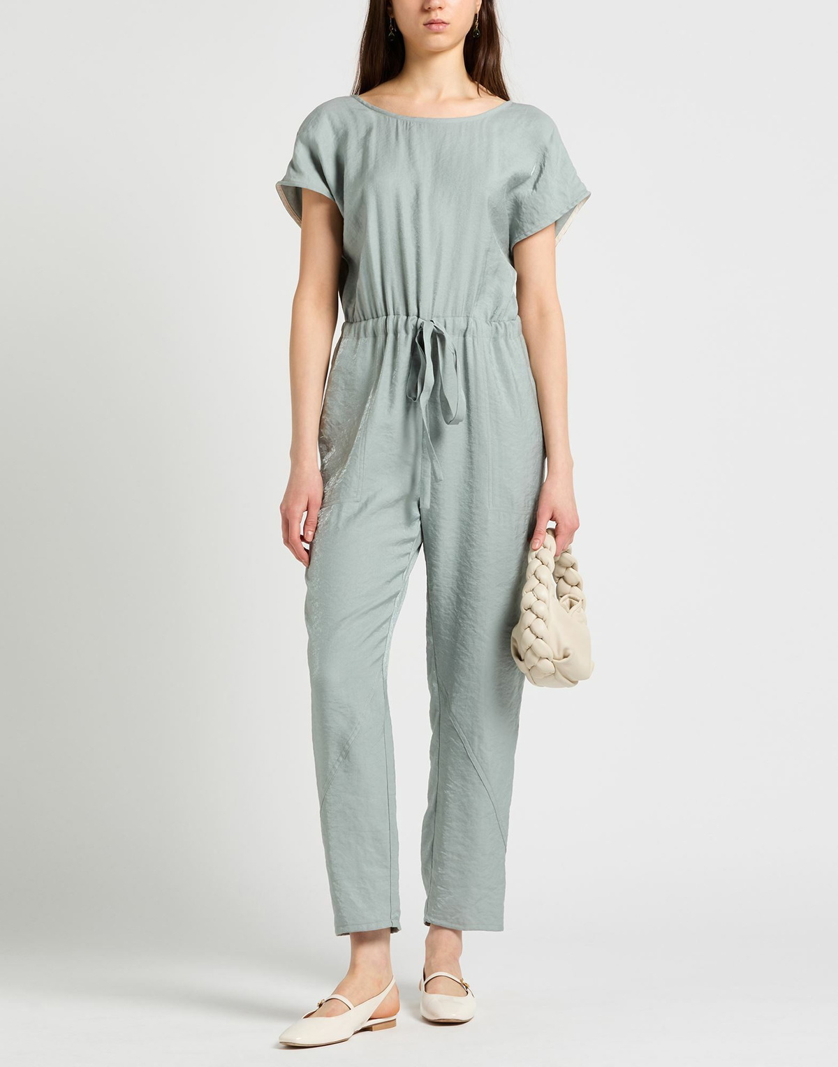 Jucca Womens Jumpsuit in Sage green