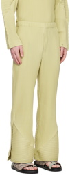 HOMME PLISSÉ ISSEY MIYAKE Green Stem Trousers