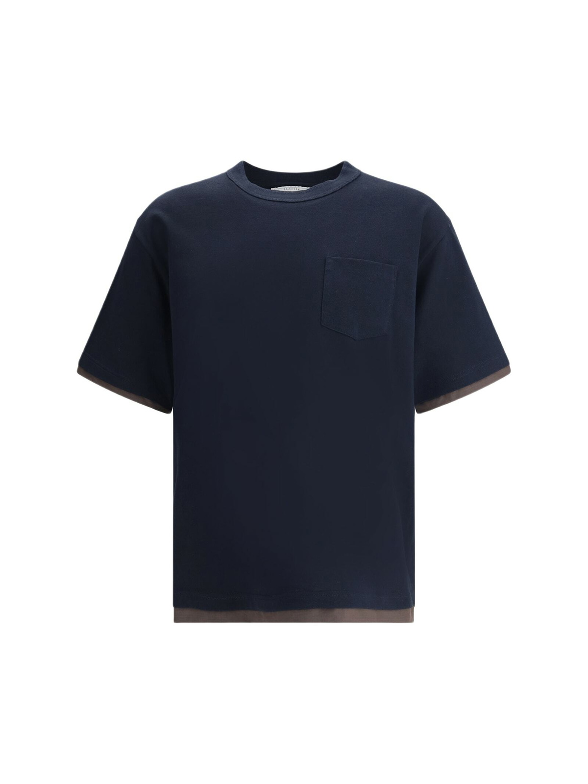 sacai Black WTAPS Edition Flock Print T-shirt Sacai