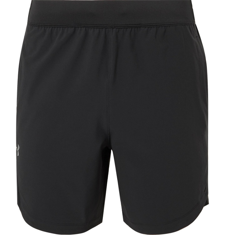 Photo: Under Armour - UA Mesh-Panelled Shell Shorts - Black