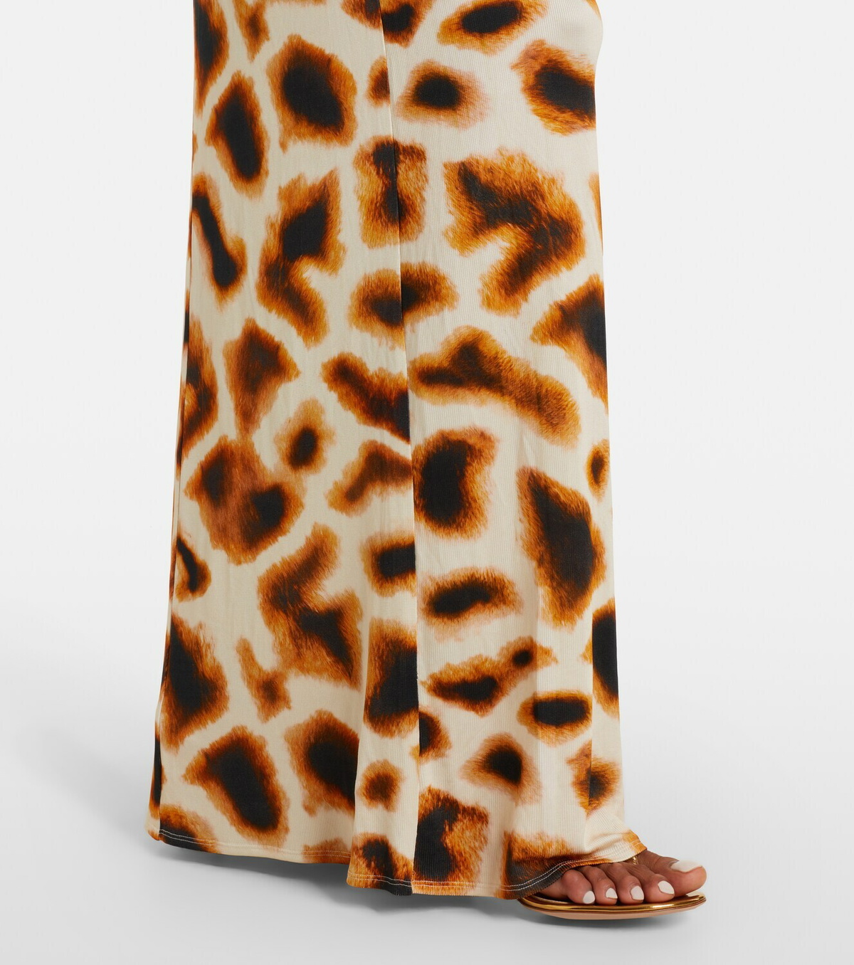 Christopher Esber Animal-print maxi dress