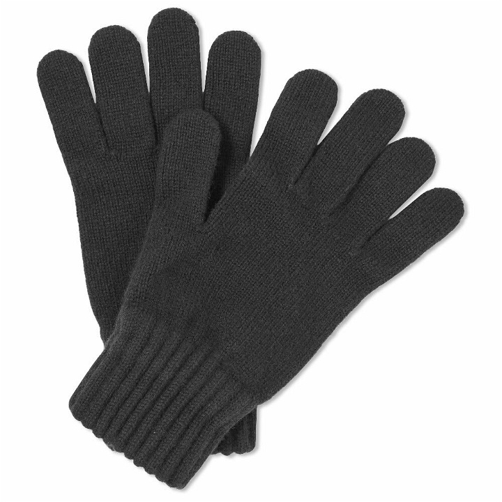 Photo: Barbour Lambswool Glove in Black