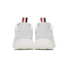 Thom Browne White Raised Sneakers