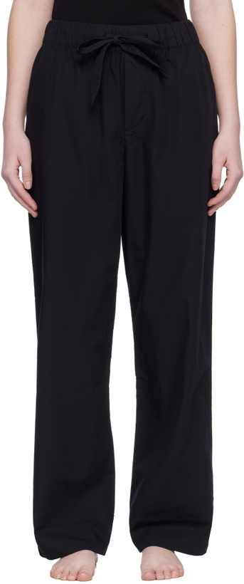 Photo: Tekla Black Poplin Pyjama Pants