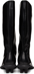 untitlab® Black Velo Chunk Boots