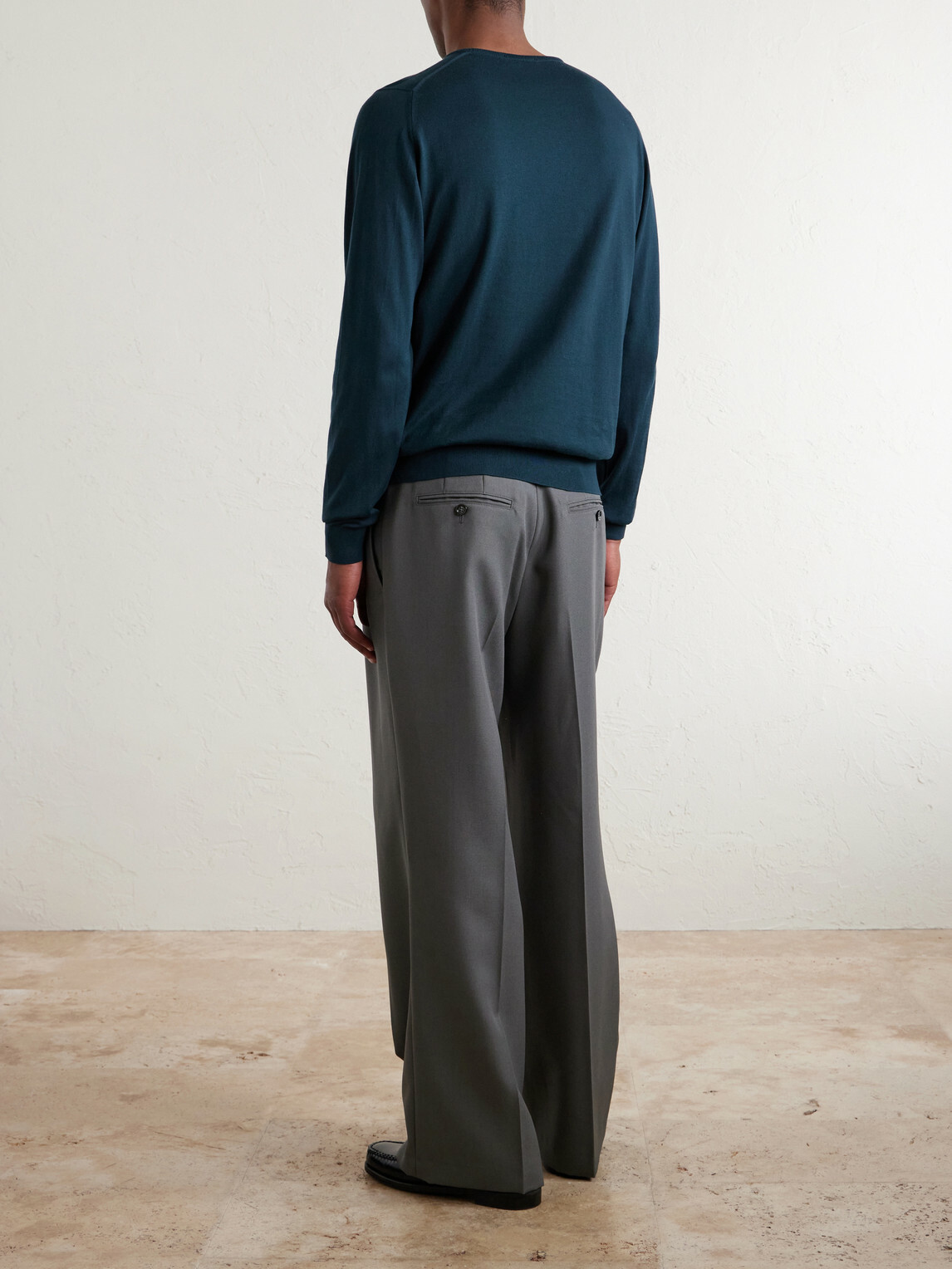 John Smedley - Hatfield Sea Island Cotton Sweater - Green