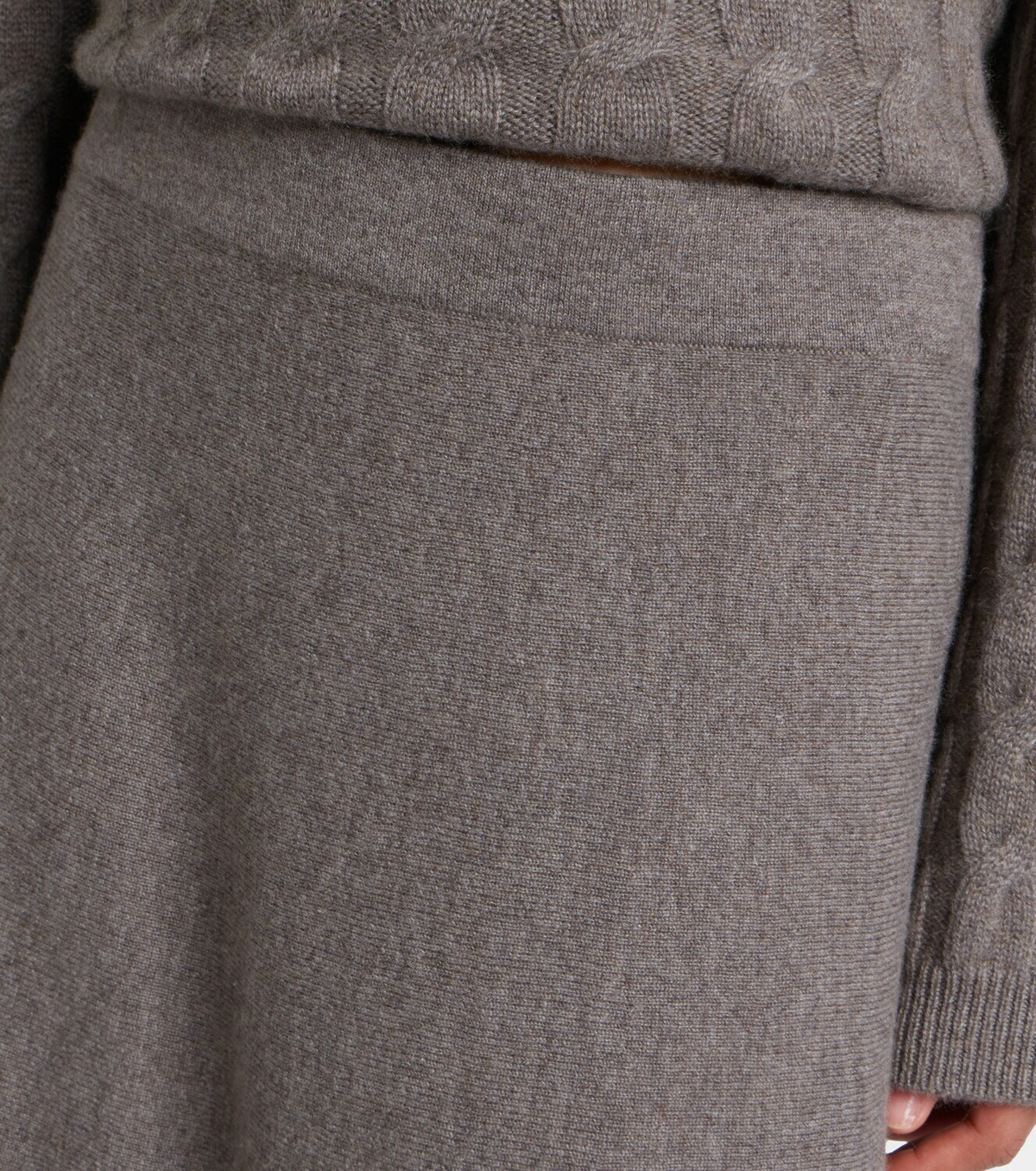 Lisa Yang Torie cashmere midi skirt