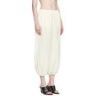 Loulou de Saison Off-White Almaya Cocoon Trousers