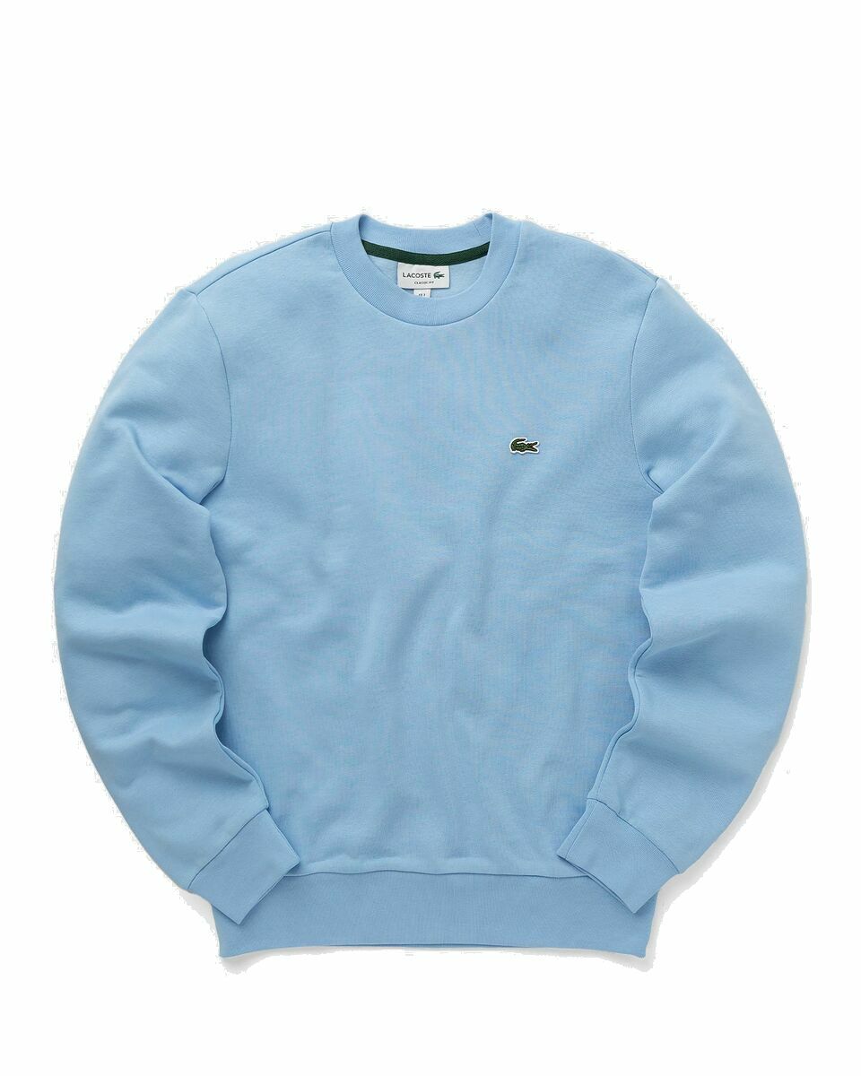 Photo: Lacoste Logo Men's Sweatshirt Blue - Mens - Sweatshirts