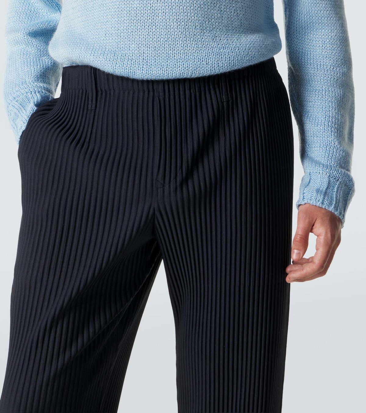 Homme Plissé Issey Miyake Basics pleated straight pants