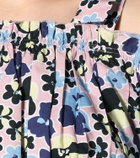 Alexandra Miro Gypsy floral cotton crop top