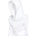 A-Plan-Application White Fitted Hoodie