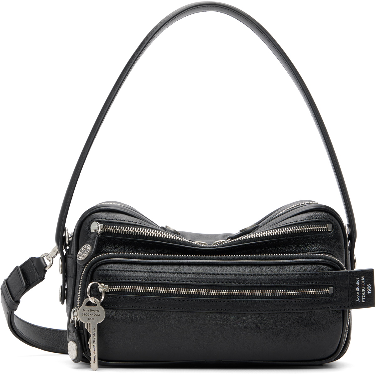 Acne Studios Black Camero Party Shoulder Bag