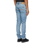 Nudie Jeans Blue Lean Dean Jeans