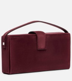 Magda Butrym Apolonia suede clutch