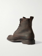 Edward Green - Ambleside Waxed-Suede Boots - Brown