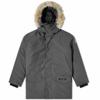Canada Goose Men's Langford Parka Jacket in Graphite