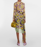 Dries Van Noten - Printed midi skirt