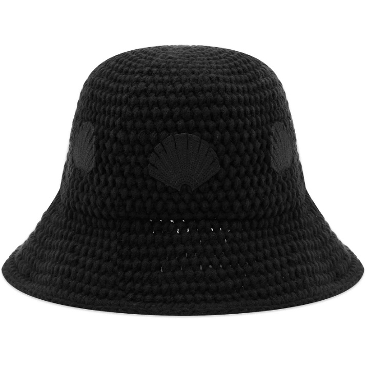 Photo: New Amsterdam Surf Association Men's Crochet Hat in Black