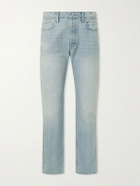 Cherry Los Angeles - Straight-Leg Distressed Jeans - Blue