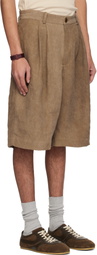 colbo Brown Dress Shorts