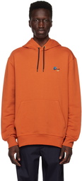 Paul Smith Orange Paint Splatter Hoodie