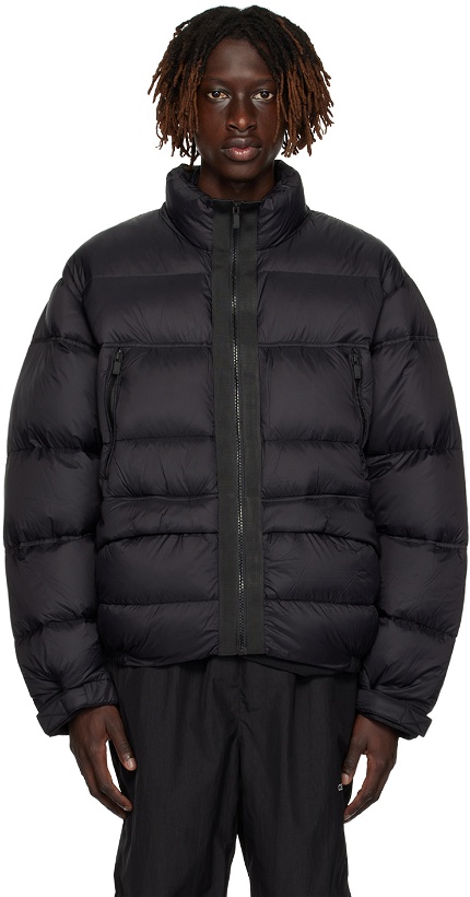 Photo: C2H4 Black Quilted Down Jacket