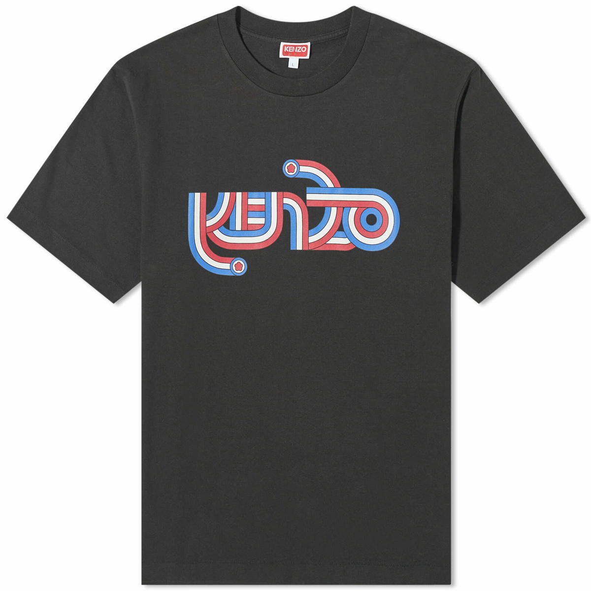 Kenzo Paris Men's Kenzo Target Logo T-Shirt in Black Kenzo