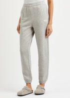 American Vintage Kodytown Logo Cotton Sweatpants Grey