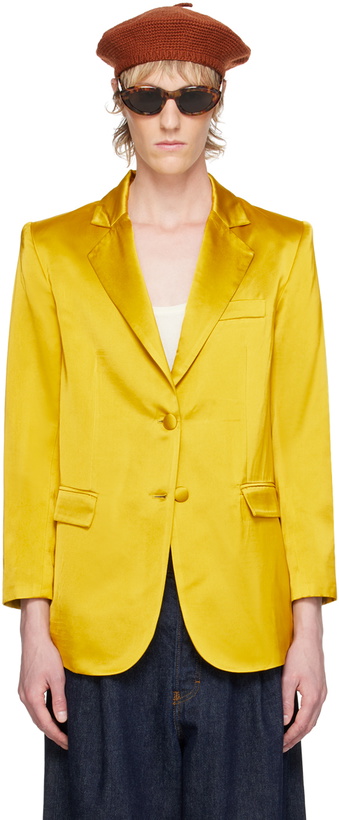 Photo: Theophilio SSENSE Exclusive Yellow Blazer