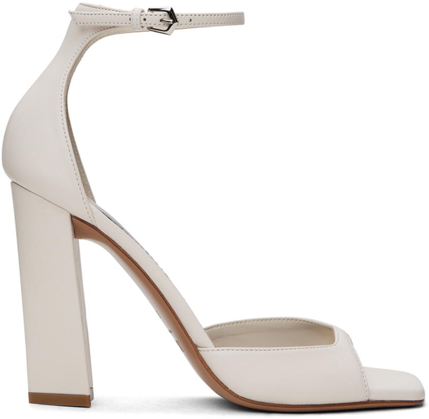 Paris Texas White Grace Heeled Sandals Paris Texas