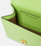 Oscar de la Renta Tro Mini leather shoulder bag