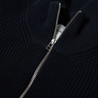 Norse Projects Fjord Guernsey Half Zip Knit