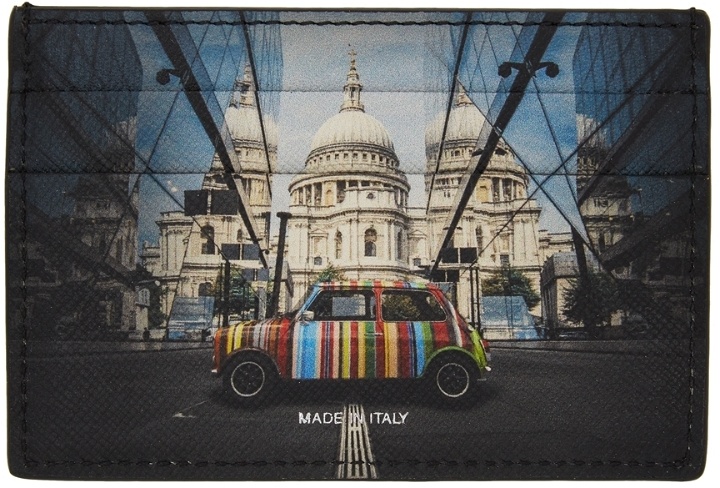 Photo: Paul Smith Black 'Mini' Print Credit Card Holder