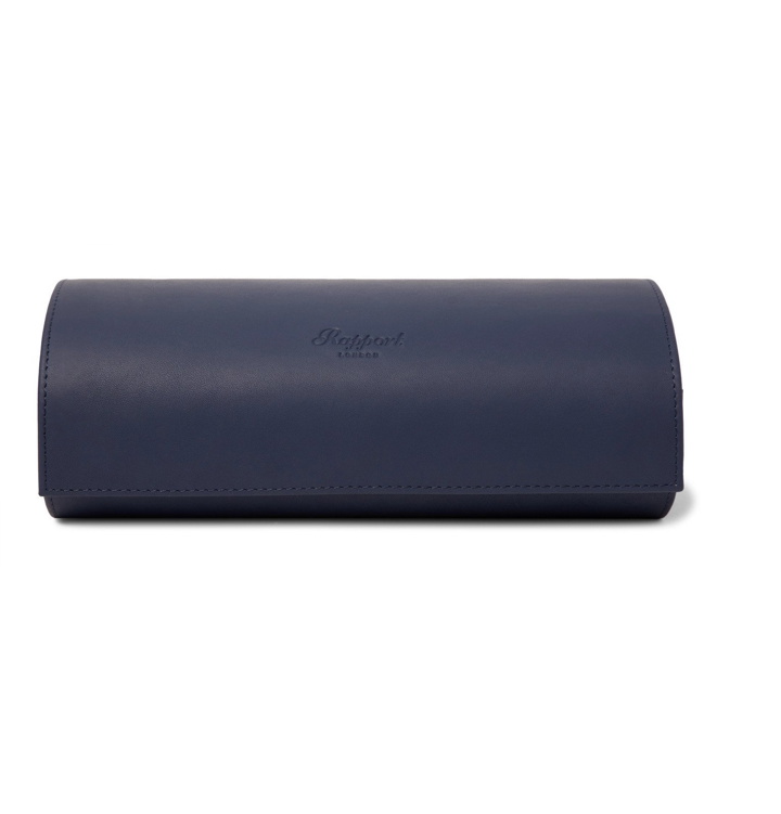 Photo: Rapport London - Leather Watch Roll - Blue