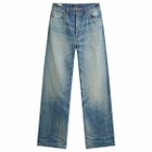 Mastercraft Union Men's Showa Relaxed Natsu Kin Jeans in Light