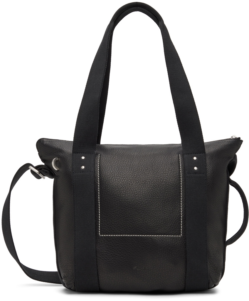 Rick Owens Black Mini Trolley Tote Rick Owens