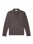 Altea - Pierre Lyocell and Cotton-Blend Jersey Polo Shirt - Brown