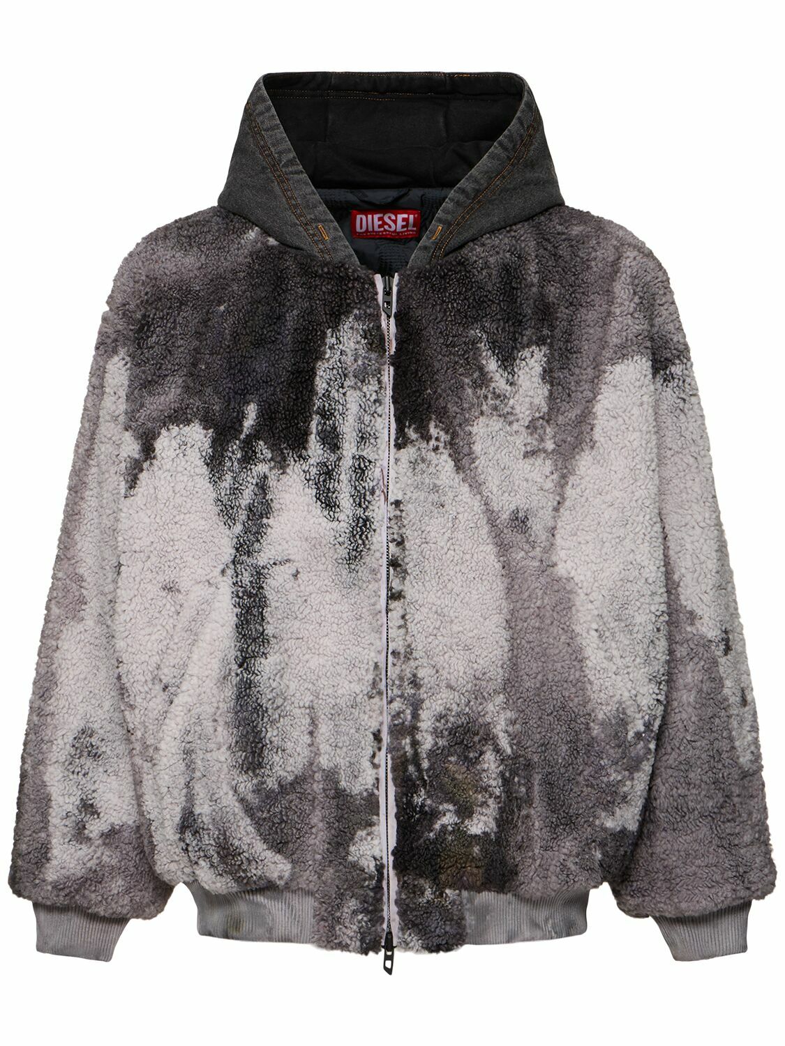 DIESEL S-depla Faux Teddy Jacket Diesel