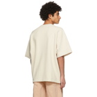 Jil Sander Off-White Crochet Patch Sweater T-Shirt