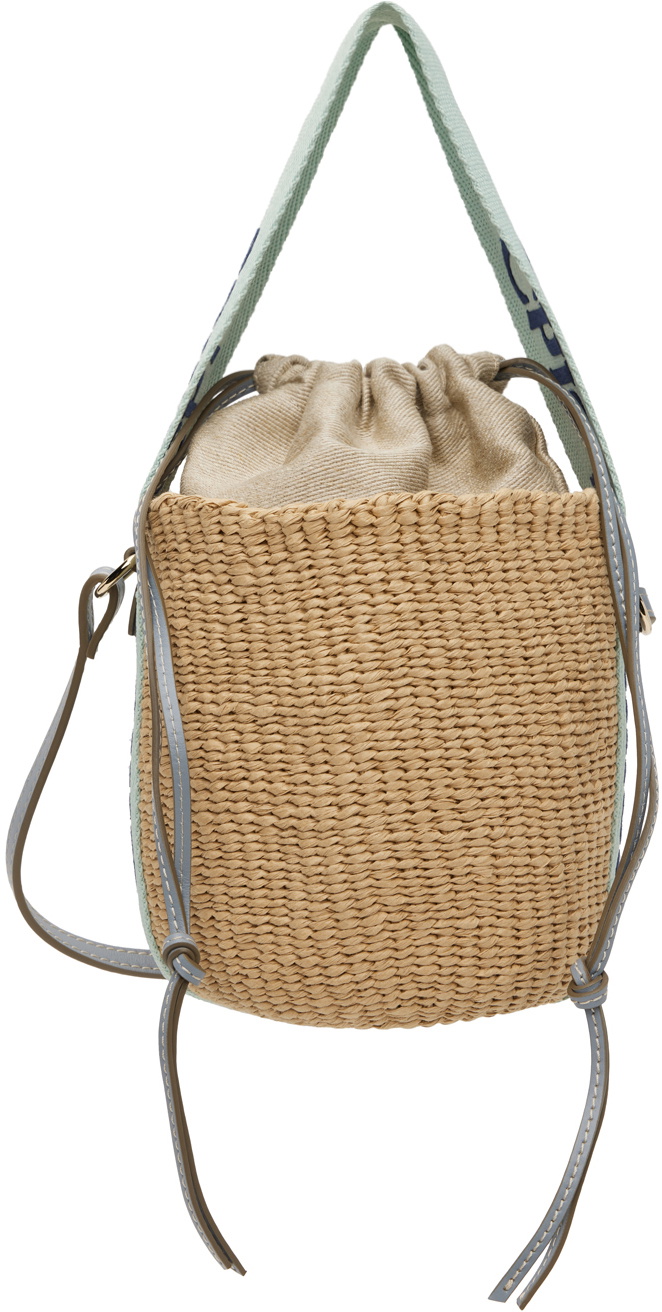 Chloé Beige Woody Basket Bag