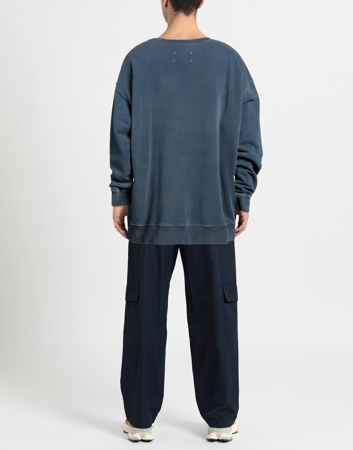 Maison Margiela Mens Sweatshirt Slate in Blue