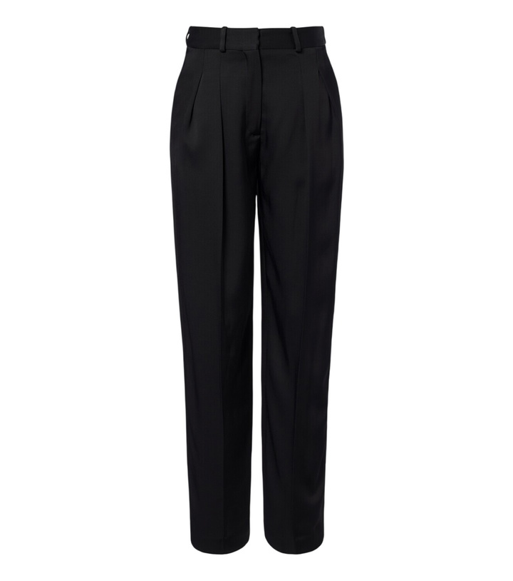 Photo: Loulou de Saison Alio Lds pleated straight pants