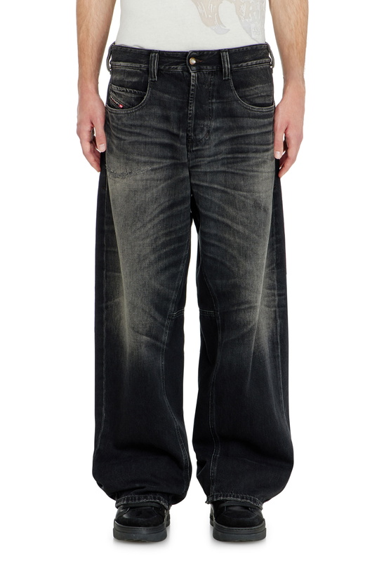 Photo: Diesel Relaxed Jeans Regular Waist 1997 D-Enim-M - Jeans - Unisex - Black
