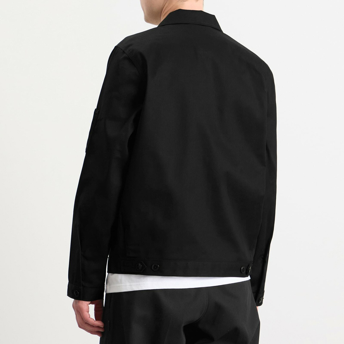 Dickies Men's Unlined Eisenhower Jacket in Black